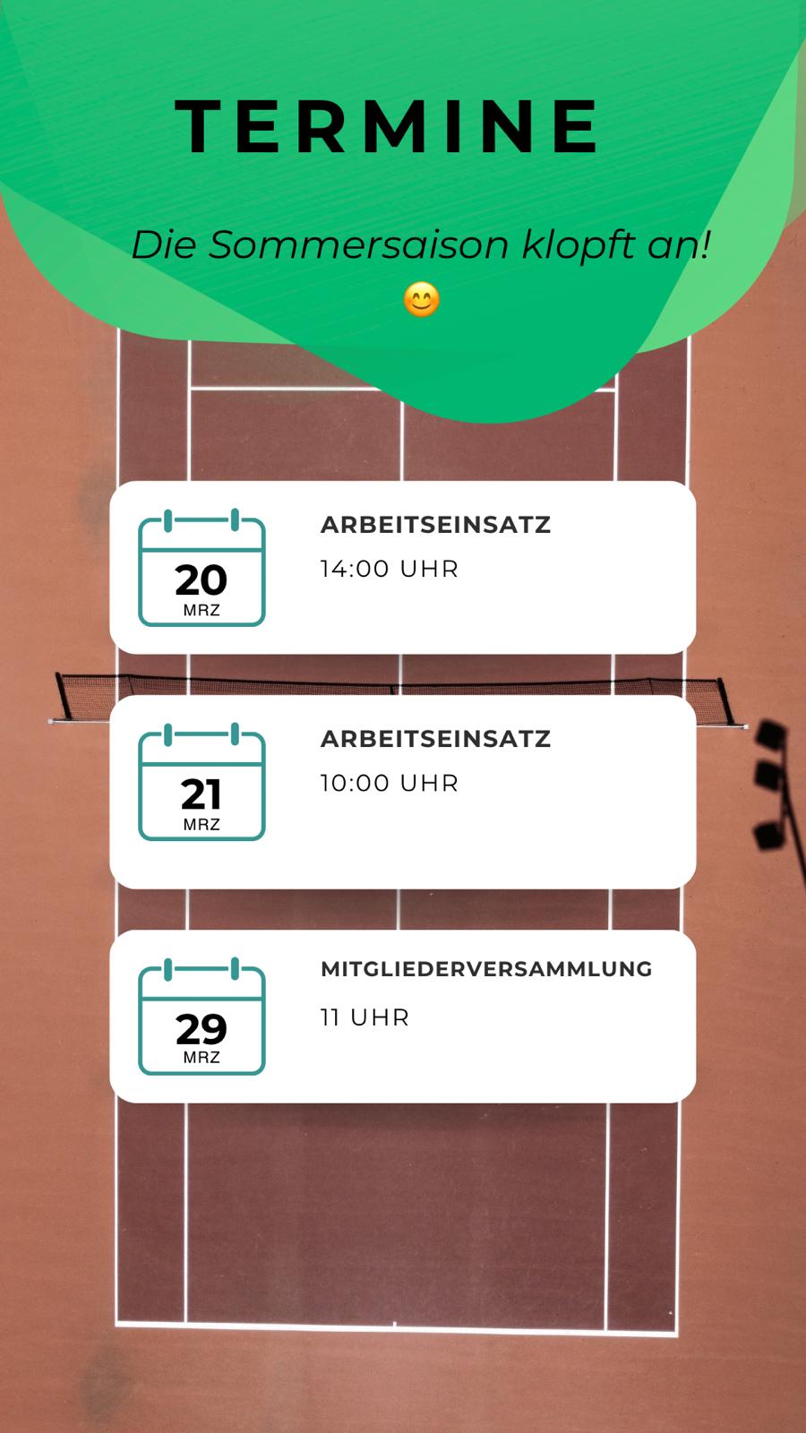 DieSommersaisonklopftan